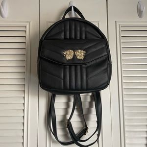Just Fab Lion Quilted Backpack